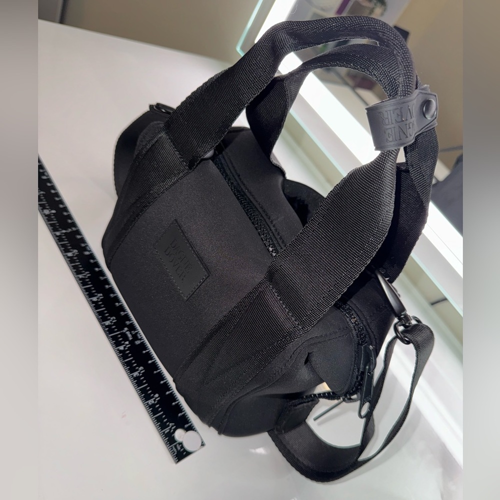 Dagne Dover Landon Neoprene Carryall Bag Black